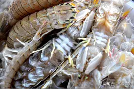 刚死的不耽误吃，东北大哥在青岛早市上“捡漏”，一斤便宜30元图片