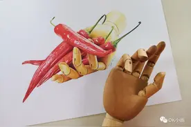 色铅彩绘 | 画大辣椒详细步骤【零基础彩铅画入门教程】图片