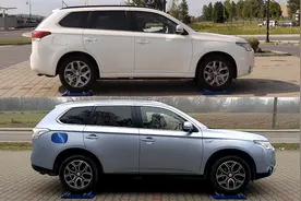 新款和旧款三菱欧蓝德区别在哪？比一下过滑轮组就知道了视频封面