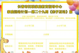 【新动力】第二十九周亲子互动图片