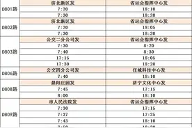 事关你的出行！济宁大站快线和城际公交运营有调整图片