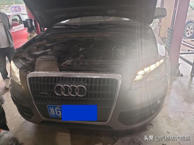 小伙淘了台二手奥迪Q5，不光烧机油还到处漏油，一次修复秒变新机