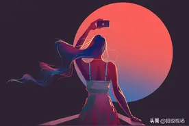 美女与风景-一个人生活插画壁纸图片