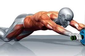 一个健腹轮等于半个健身房，提高核心，但想用好是有诀窍的图片