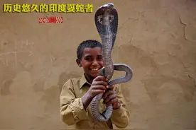 印度民间一项绝技，耍蛇人让眼镜蛇乖乖跳舞，其实没那么神秘图片