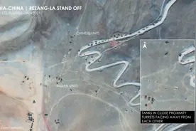 中印坦克近距离对峙旧照流出 印度只要敢开火 分分钟就被团灭图片