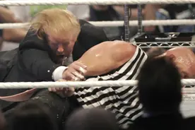 为什么特朗普也擅长打WWE图片