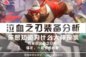 为什么大神玩家都不爱出泣血之刃，难道是这件装备真的弱吗？图片