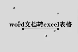 word文档转excel表格图片