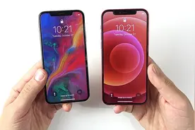 3年前的iPhoneX与iPhone12速度对比图片