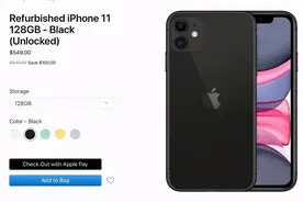 苹果上架官翻iPhone11，便宜646元，国内用户无缘图片