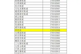 山东省县级以下行政区划代码公告图片