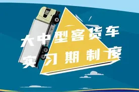 交管业务办理微课堂 | 大中型客货车驾驶证实习期制度图片