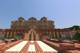 《我的世界》外表壮观内部豪华的宫殿 细节满满装修可以用来参考图片