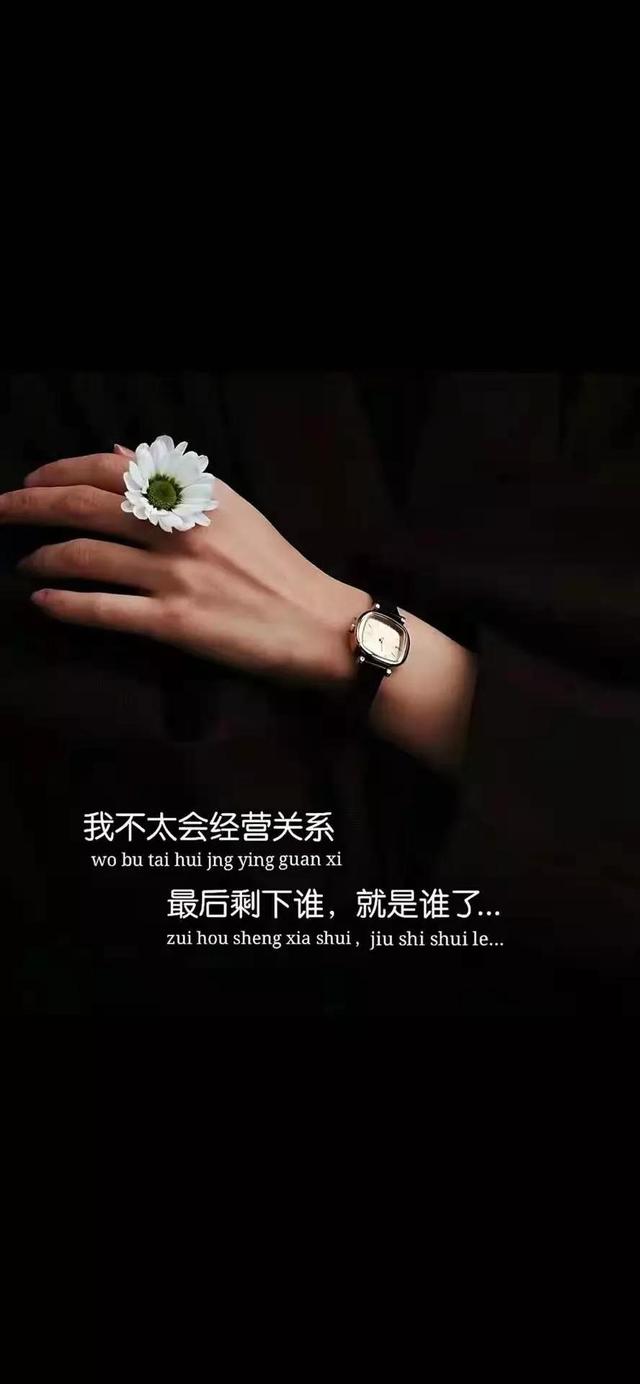 情感壁纸/人纵有万般能耐，终也抵不过天命