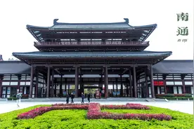 「江苏.南通」一幅徐徐展开的泼墨山水画卷图片