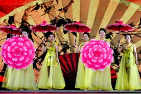 优秀广场舞展演在我市踏歌起舞图片