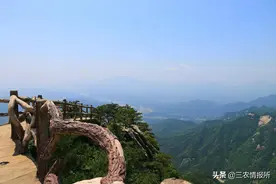 岭峭崖高一线天：大别山之行天堂寨哲人峰图片
