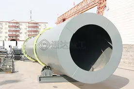 一天10吨鸡粪烘干机图片