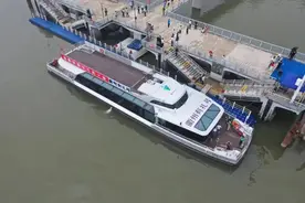 出发！杭衢钱塘江诗路之旅首航在杭州启航图片