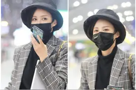 张歆艺剪了短发和袁弘更有夫妻相了，一身帅气装扮太有型，真个性图片