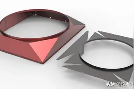 SolidWorks散热器外罩钣金建模，如何从实体转换到钣金图片
