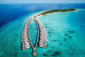 马尔代夫斯茹芬富士岛---有马代最大泻湖，真正秘密水岛图片