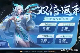 30号充值返利可得双倍，天美再送666点券，玩家必得永久皮肤宝箱图片