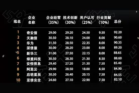 2020年中国网络安全收入达690亿 奇安信位居100强企业榜首图片