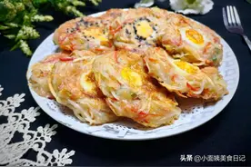 天凉了早餐别将就，这7道懒人早餐饼，早起十分钟天天换着做图片