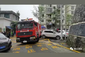 消防车发生刮擦，贵州30余位车主还要受罚？图片