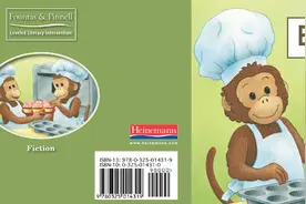 幼儿启蒙有声绘本阅读:《Baking》和小猴子学习烘烤各种美食图片