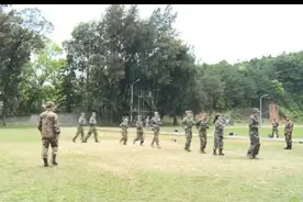 区人武部开展专武干部民兵营连长集训活动视频封面