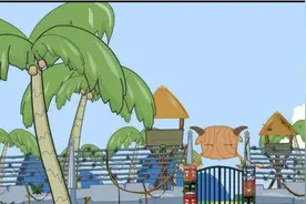 喜羊羊：羊村的全景图你见过吗？快来看看：这不就是王者峡谷图片