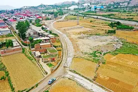 井陉3条通村公路7月底完工！竟由这些企业捐资建设图片
