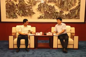 贵港市长何录春会见北控水务集团高层图片