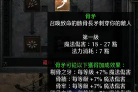 暗黑2之我就是boss，死灵法师最强加点流派，新增碰瓷儿玩法图片