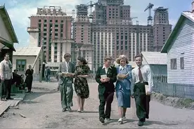上世纪50年代的莫斯科与北京，到底谁的经济更好呢？图片