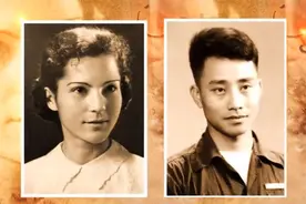 法国一名中法混血老太，苦等中国初恋55年，83岁时两人终携手图片