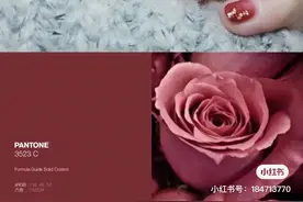 超适合短指甲做的干枯玫瑰色， 实在是太太太好看了图片