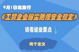 应急科普 | 图说：《工贸企业粉尘防爆安全规定》请看这些要点图片