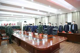 【党管武装】河南省许昌市建安区举行人武部党委第一书记任命宣布大会图片