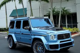 硬朗帅气的造型 比劳斯莱斯库里南有气场 巴博斯G800 开着回头率高图片