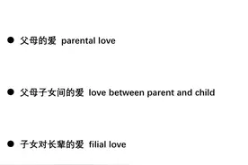 如何用英语表达各种爱？图片