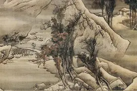 这样气势磅薄的工笔山水 来自清代画家袁耀图片
