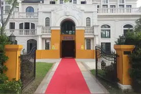走进金螳螂上海某豪宅工地现场图片