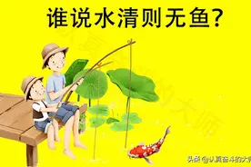水清则无鱼？钓不到！是因为你的钓法不对，鱼早已饿疯了图片