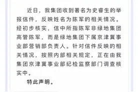 桃色事件牵出贪腐问题？绿地集团发表声明图片