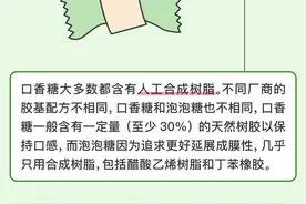 吞下去的口香糖会粘住肠子？这么多年你都被骗了图片