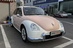 长城欧拉芭蕾猫实车到店，外观很复古可爱，续航可达500公里图片